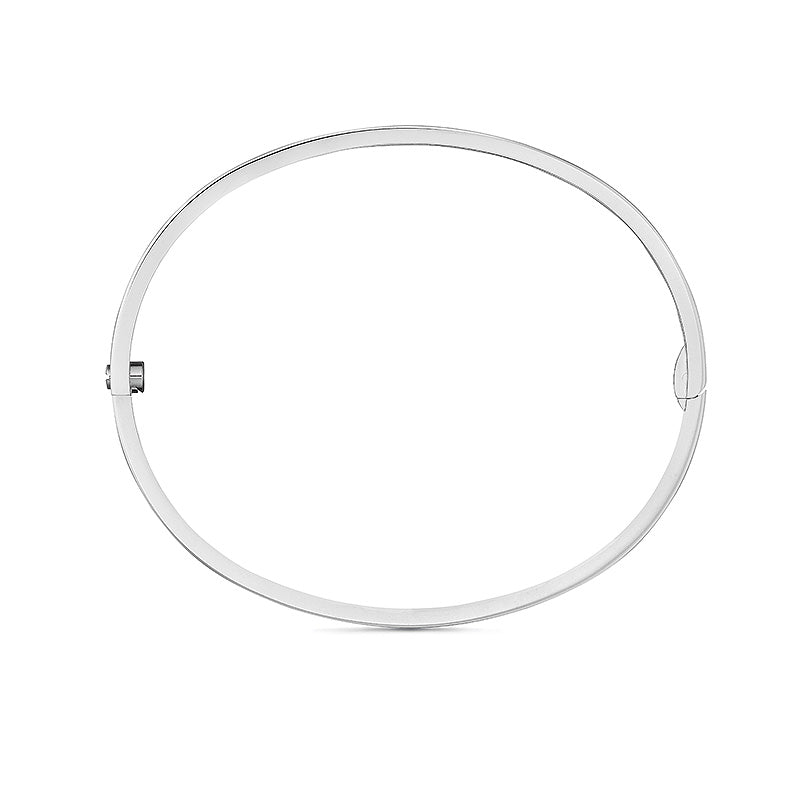 Liebesarmreif, 3,65 mm, kleines Modell – 10 Diamanten