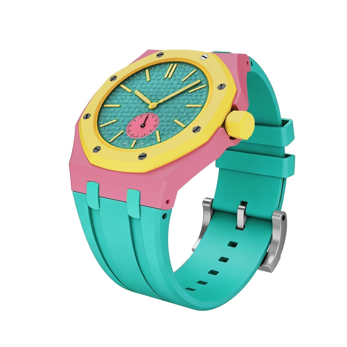 ROYAL OAK POP EXKLUSIVES BIOCERAMIC GEHÄUSE & SILIKONBAND