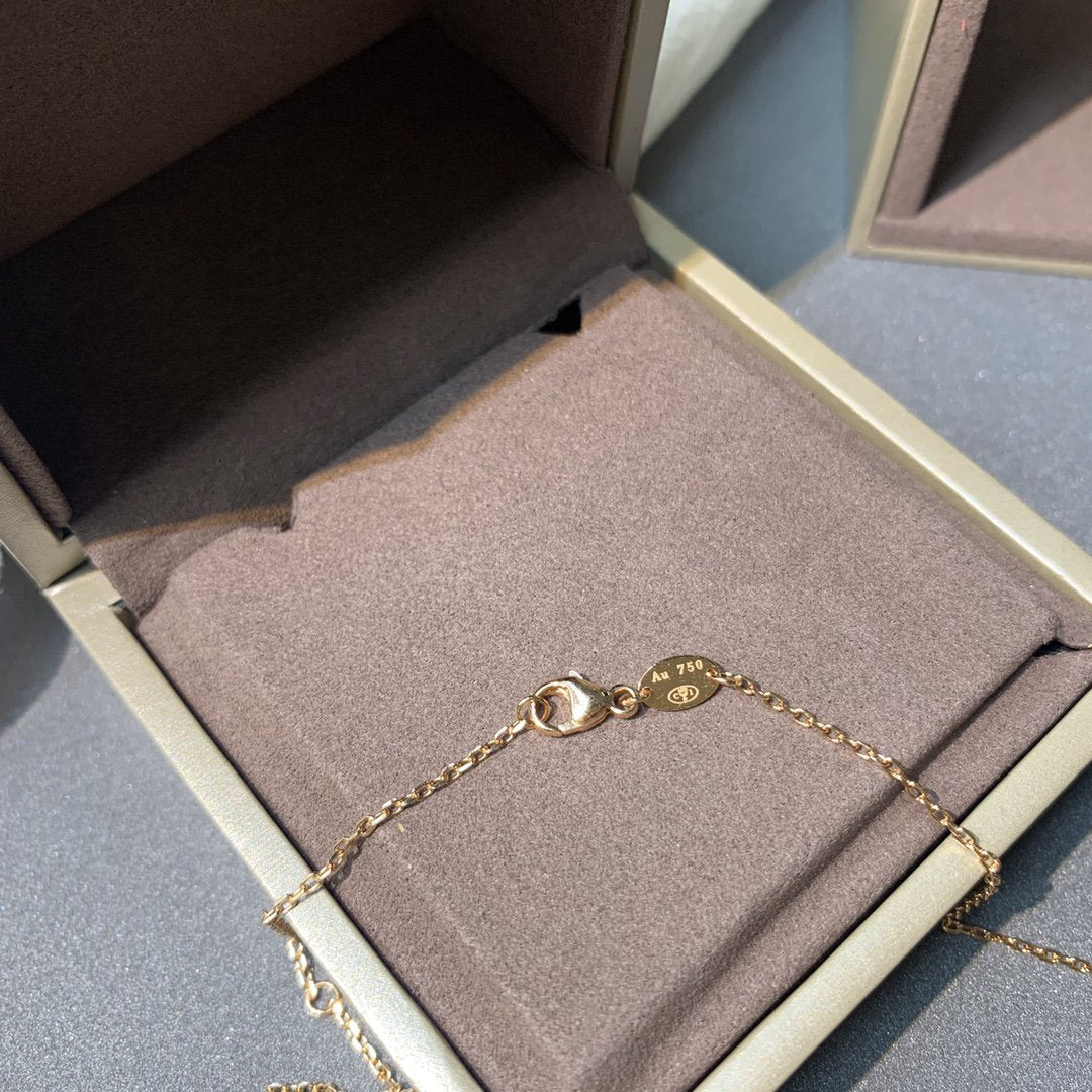 JEUX DE ROSE GOLD DIAMOND HALSKETTE