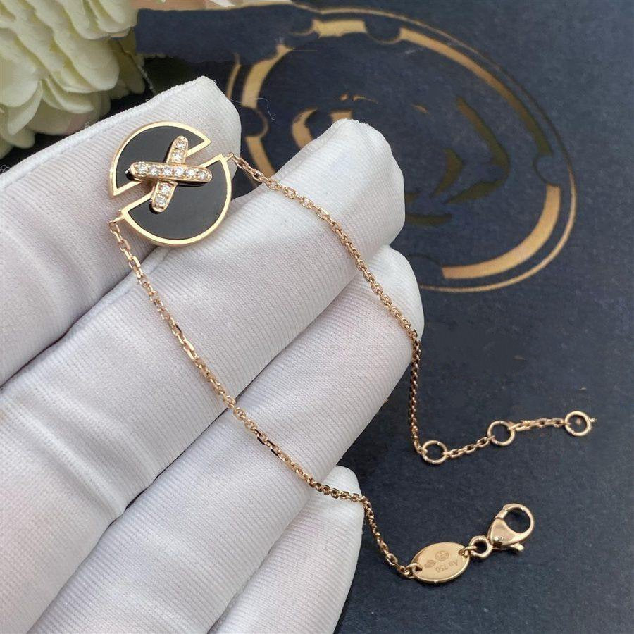 ROSÉGOLD DIAMANT ONYX ARMBAND SET