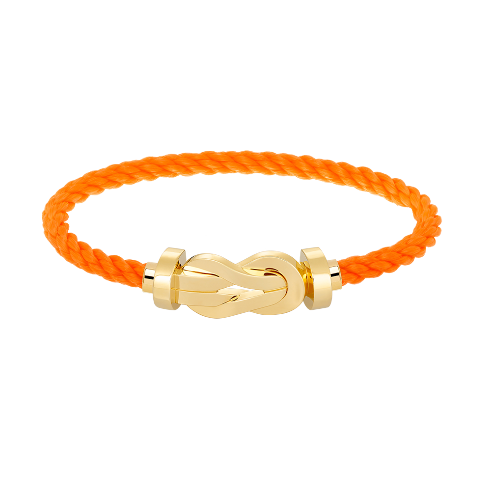 [Leaves]LARGE 8-FIGURE BUCKLE BRACELET - GOLD