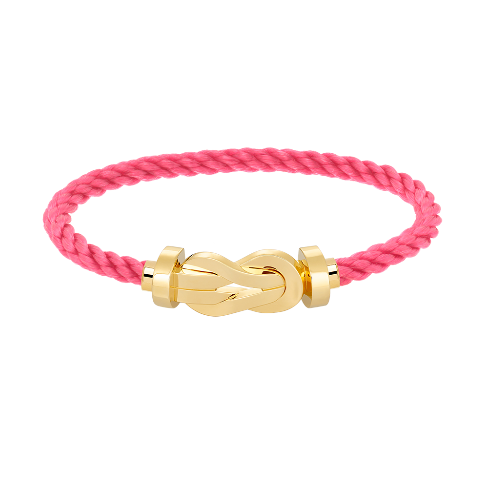 [Leaves]LARGE 8-FIGURE BUCKLE BRACELET - GOLD