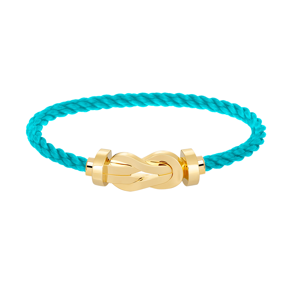 [Leaves]LARGE 8-FIGURE BUCKLE BRACELET - GOLD
