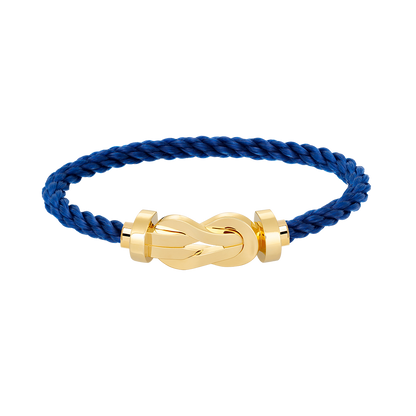 [Leaves]LARGE 8-FIGURE BUCKLE BRACELET - GOLD
