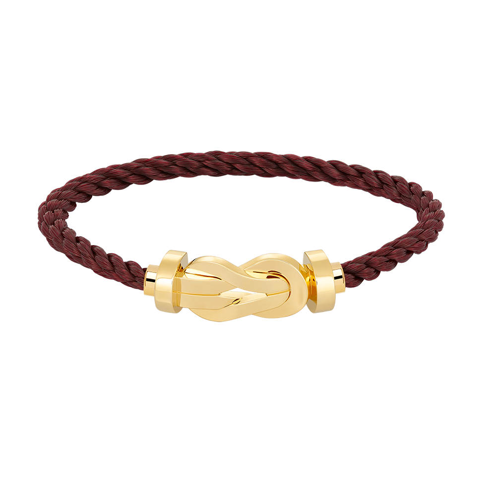 [Leaves]LARGE 8-FIGURE BUCKLE BRACELET - GOLD