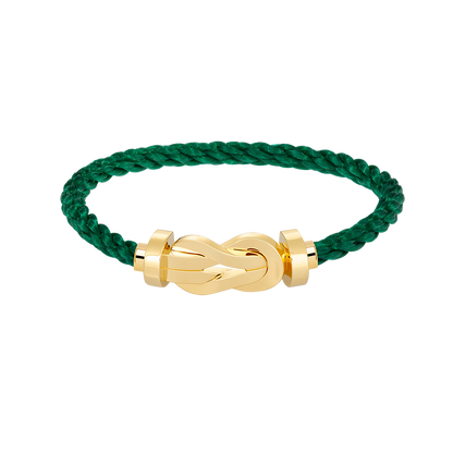 [Leaves]LARGE 8-FIGURE BUCKLE BRACELET - GOLD
