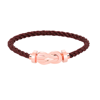 [Leaves]LARGE 8-FIGURE BUCKLE BRACELET - ROSE GOLD