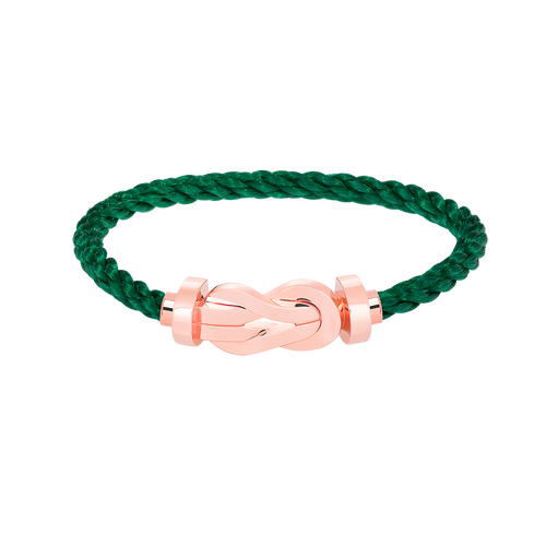 [Leaves]LARGE 8-FIGURE BUCKLE BRACELET - ROSE GOLD