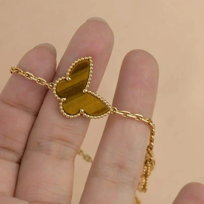 [Leaves]LUCKY NATURE MULTI-CHARM BRACELET