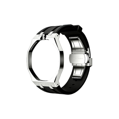 [Leaves]ROYAL OAK POP EXCLUSIVE STEEL CASE & SILICONE STRAP