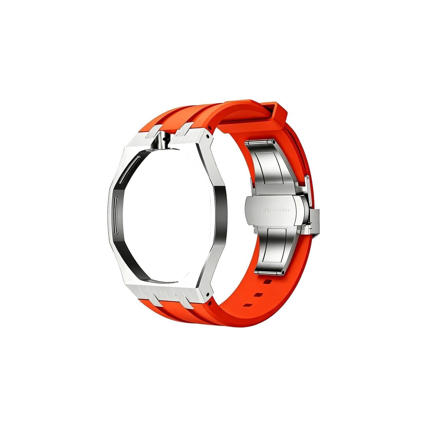 [Leaves]ROYAL OAK POP EXCLUSIVE STEEL CASE & SILICONE STRAP