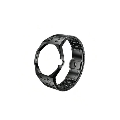 [Leaves]OAK POP EXCLUSIVE BLACK STEEL STRAP