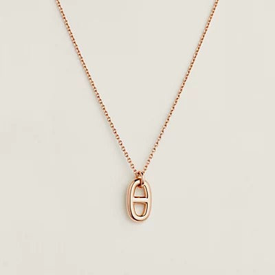 [Leaves]HM PIG NOSE NECKLACE