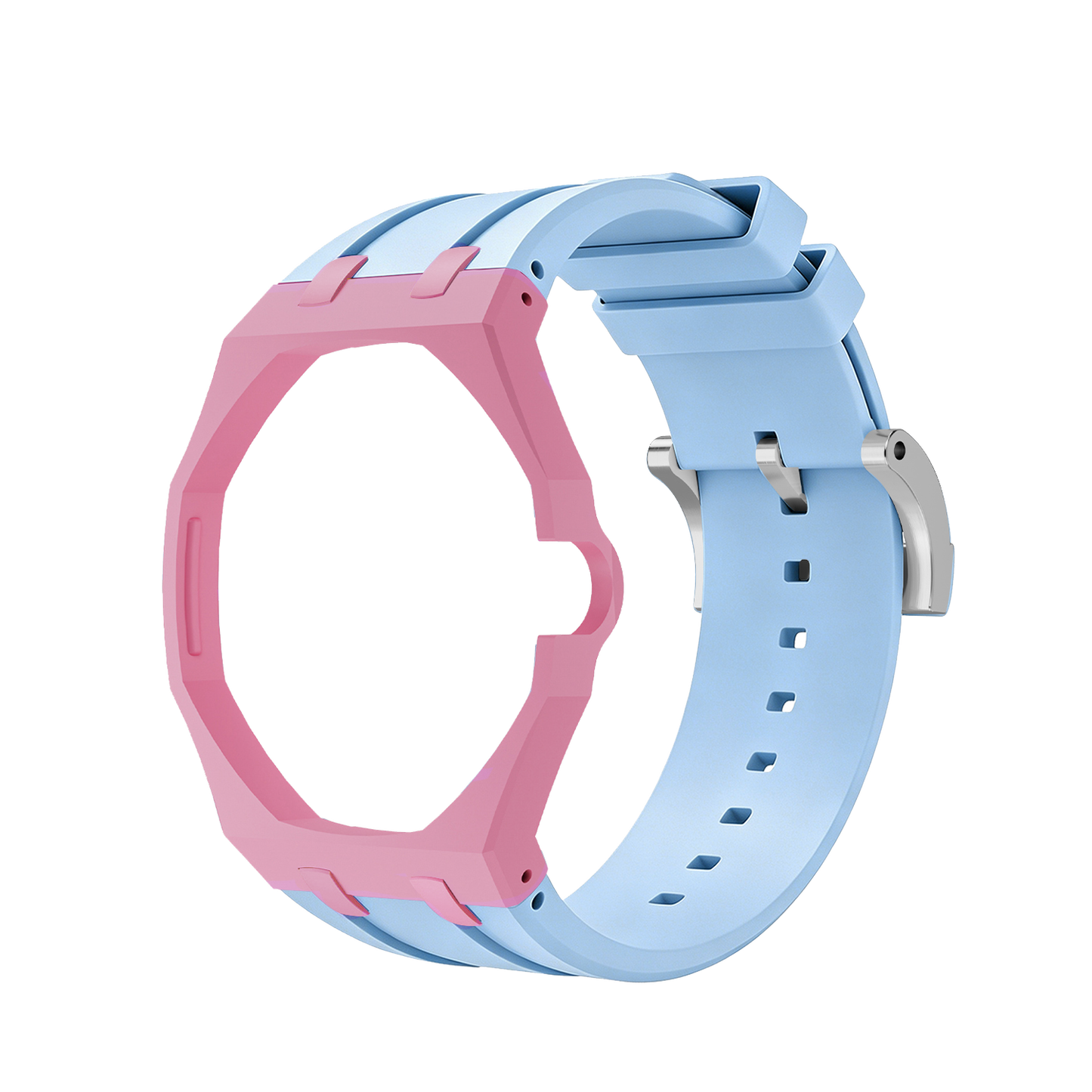 [Leaves]Royal Oak Pop Exclusive Bioceramic Case & Silicone Strap Mix Color