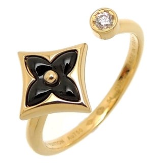 [Leaves]STAR 1 DIAMOND OPEN RING