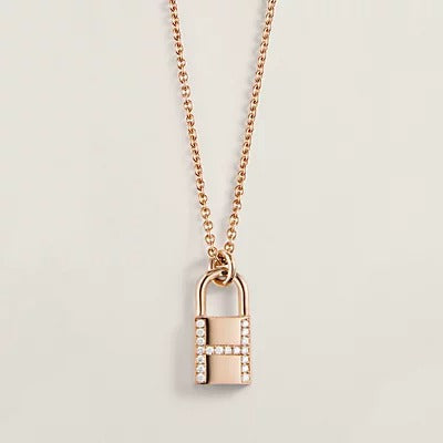 [Leaves]HM ADVANCED NICHE LOCK HEAD NECKLACE DIAMONDS