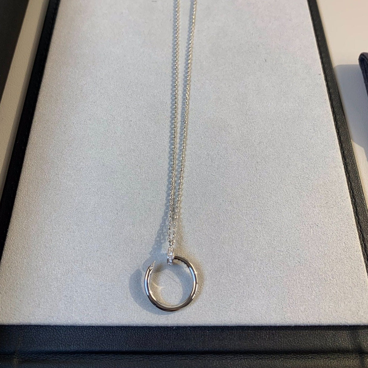 [Leaves]JUSTE NECKLACE SILVER