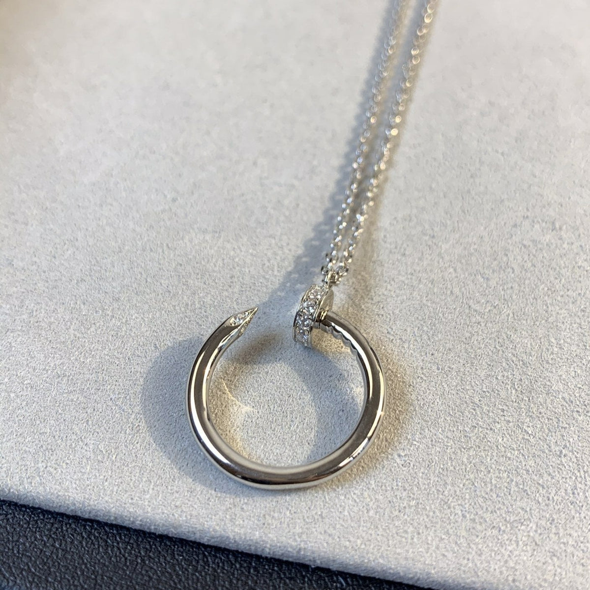 [Leaves]JUSTE NECKLACE SILVER
