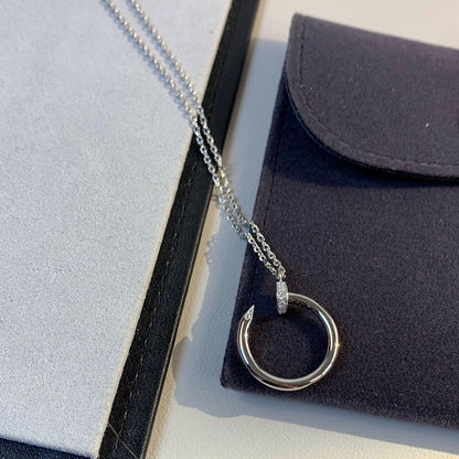 [Leaves]JUSTE NECKLACE SILVER