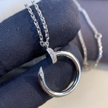 [Leaves]JUSTE NECKLACE SILVER