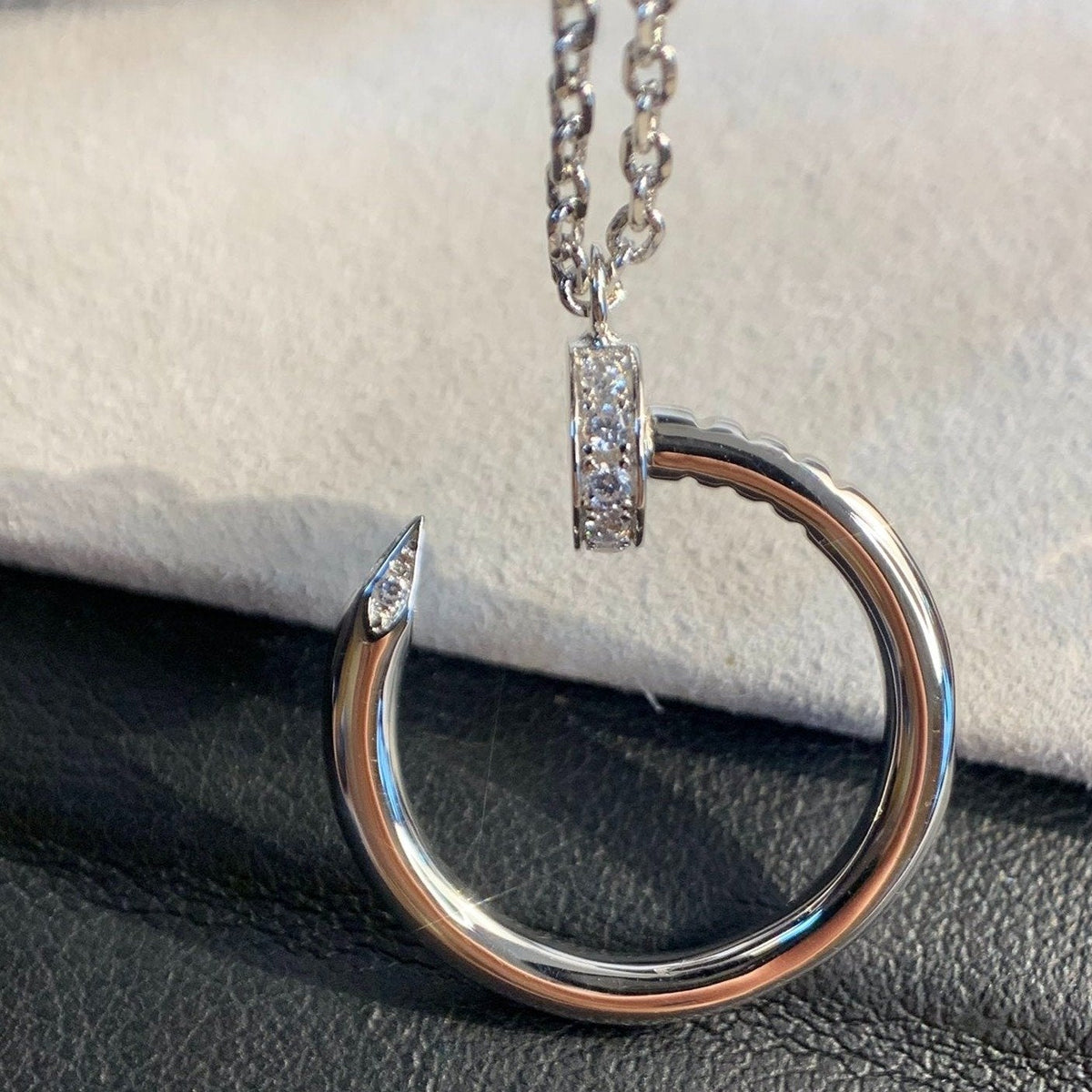 [Leaves]JUSTE NECKLACE SILVER