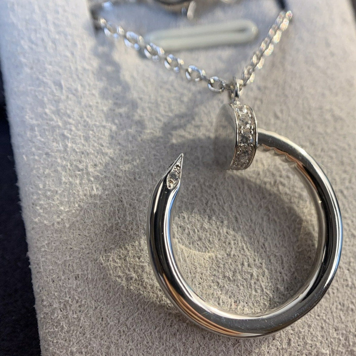 [Leaves]JUSTE NECKLACE SILVER