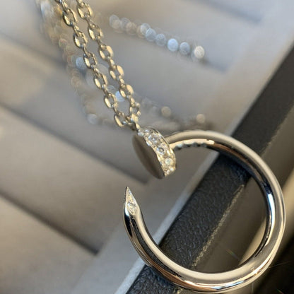 [Leaves]JUSTE NECKLACE SILVER