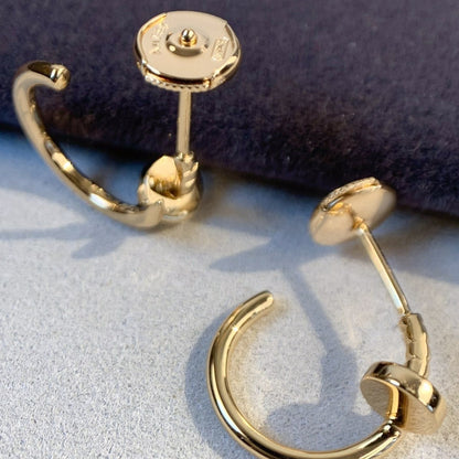 [Leaves]JUSTE EARRINGS PINK GOLD