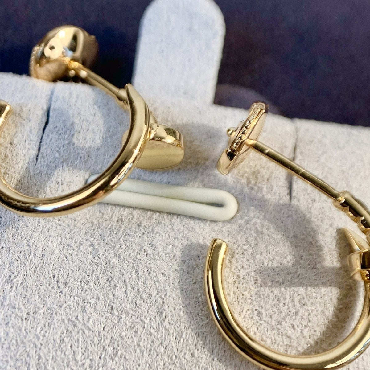 [Leaves]JUSTE EARRINGS PINK GOLD