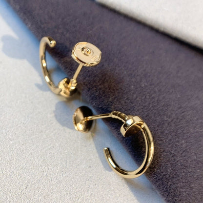 [Leaves]JUSTE EARRINGS PINK GOLD