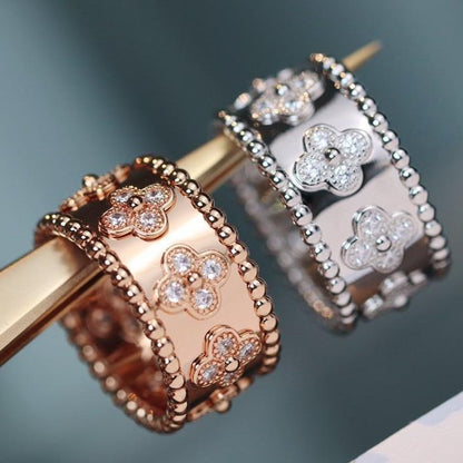[Leaves]CLOVER KALEIDOSCOPE RING 10MM