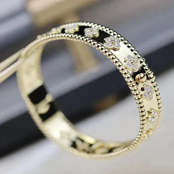 [Leaves]CLOVER BRACELET 8MM DIAMONDS