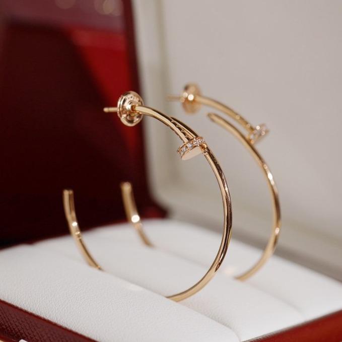 [Leaves]JUSTE EARRINGS DIAMONDS 1.8MM