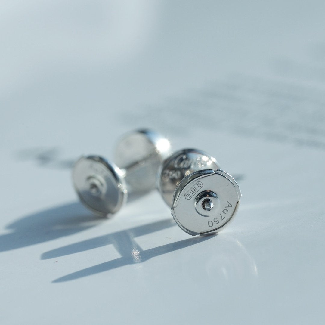 [Leaves]LOVE EARRINGS SILVER 10MM
