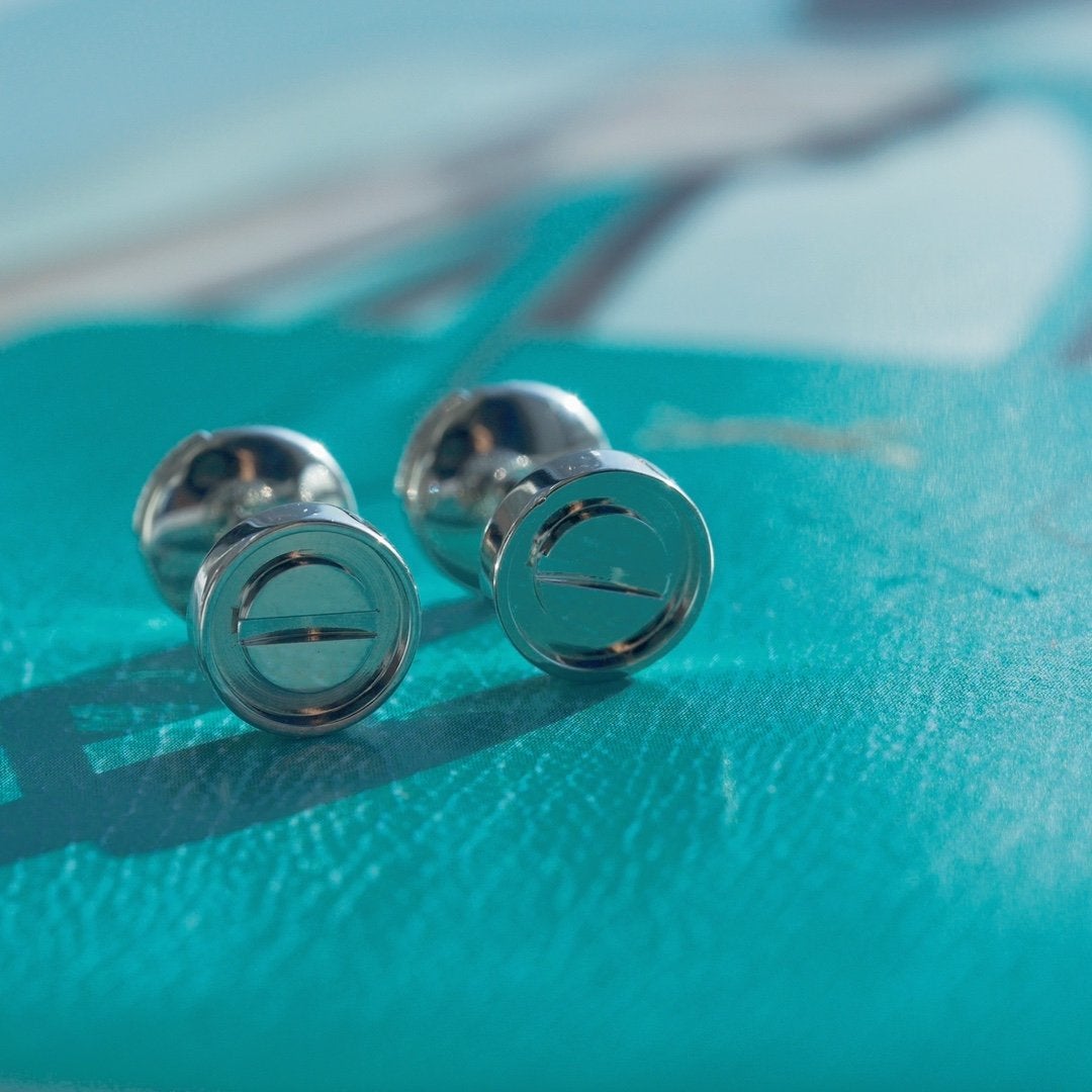 [Leaves]LOVE EARRINGS SILVER 10MM