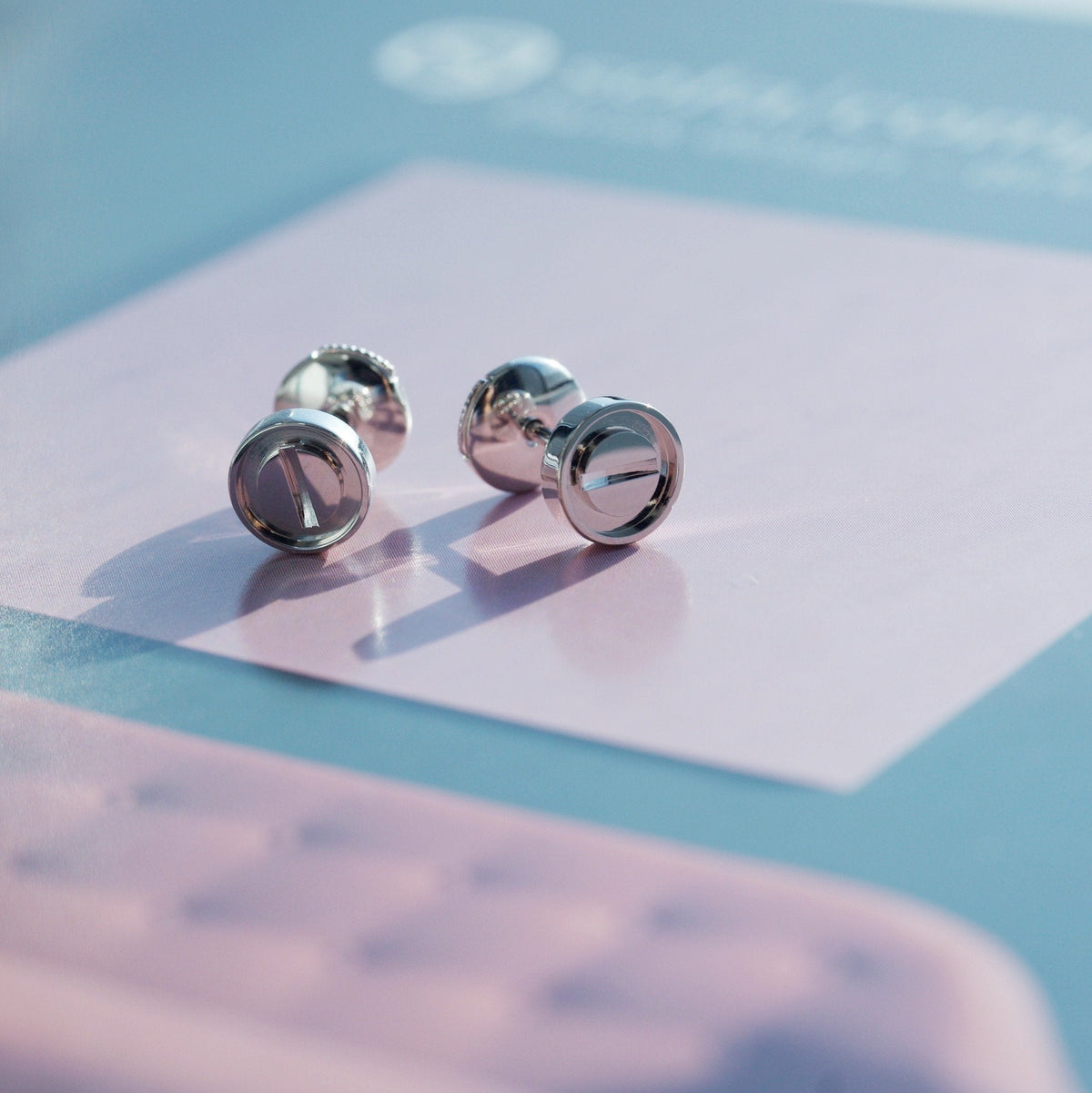 [Leaves]LOVE EARRINGS SILVER 10MM