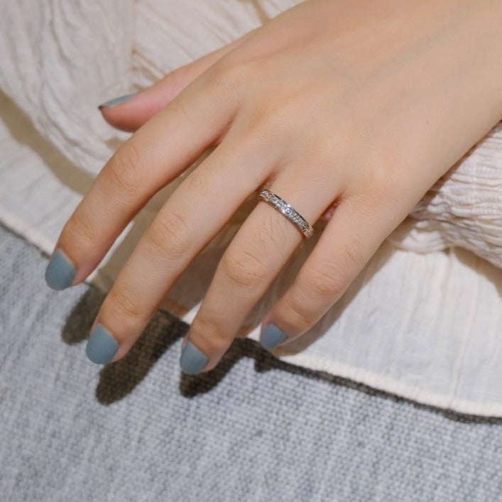 [Leaves]LOVE RING 2.65MM DIAMOND