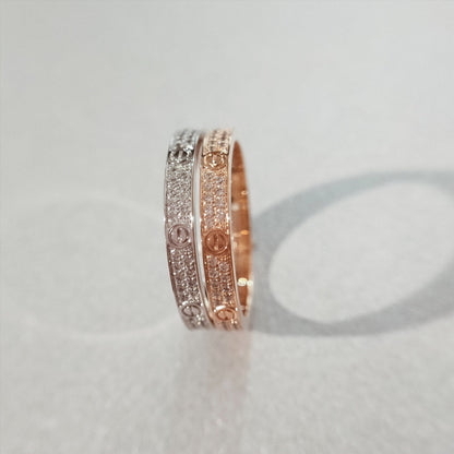 [Leaves]LOVE RING 2.65MM DIAMOND
