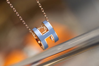 [Leaves]POP H PEDANT ROSE GOLD