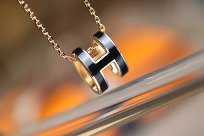 [Leaves]POP H PEDANT ROSE GOLD