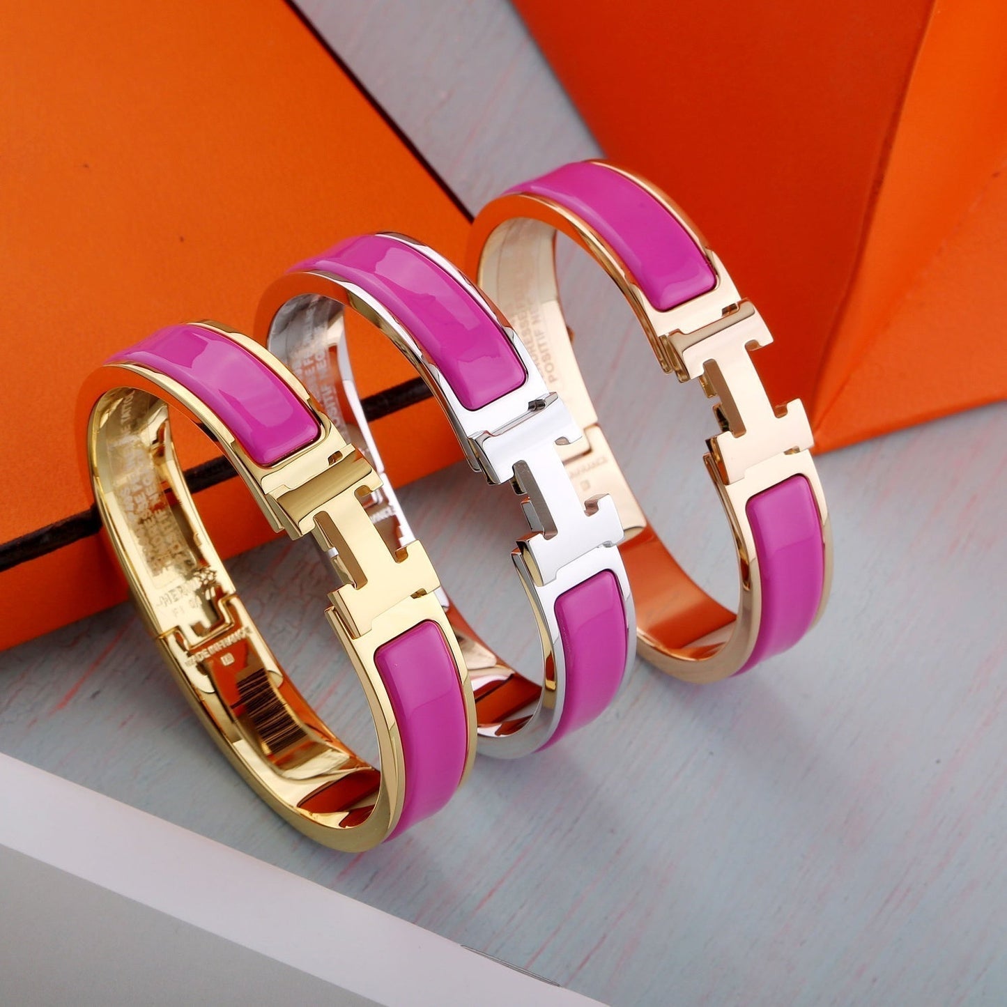 [Leaves]H PURPLE BRACELET