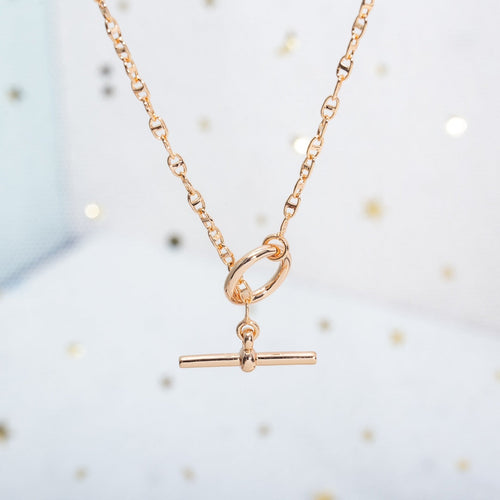 [Leaves]ECHAPPEE NECKLACE ROSE GOLD