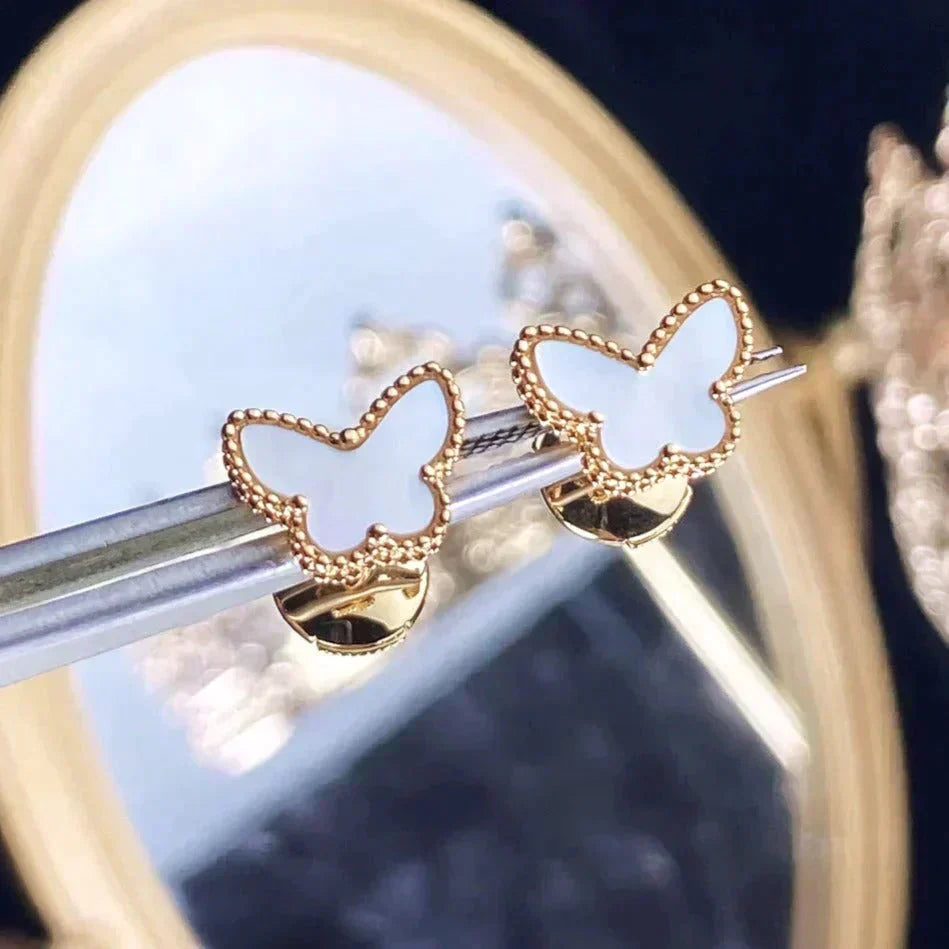 [Leaves]SWEET BUTTERFLY MOP EARSTUDS