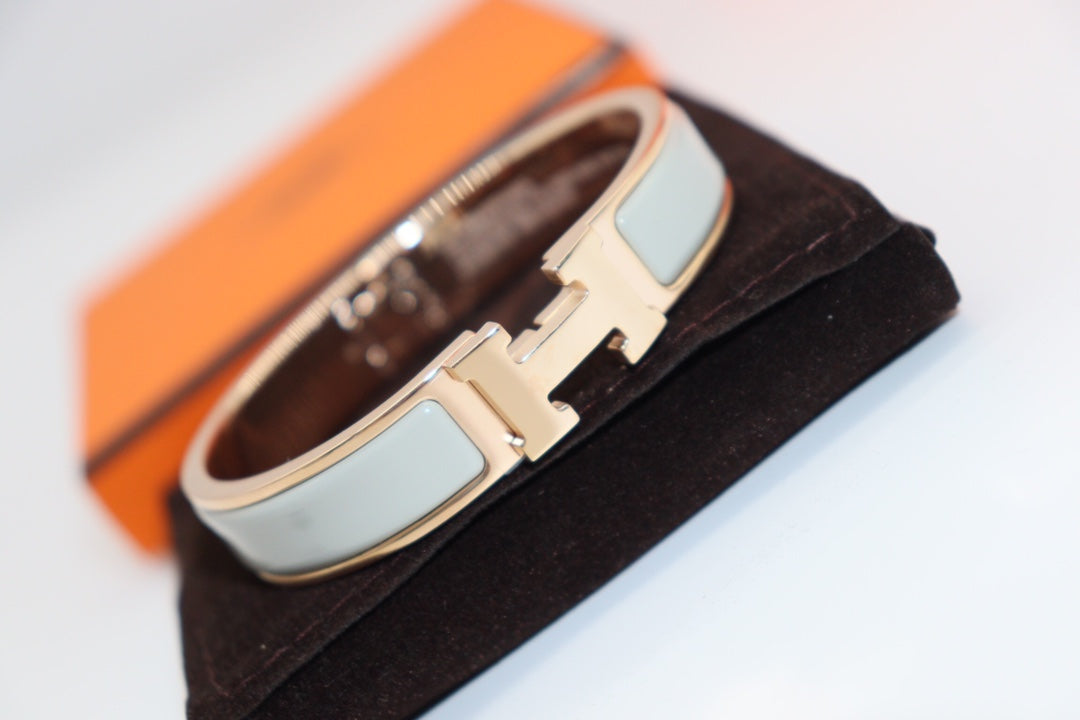 [Leaves]H LIGHT BLUE BRACELET