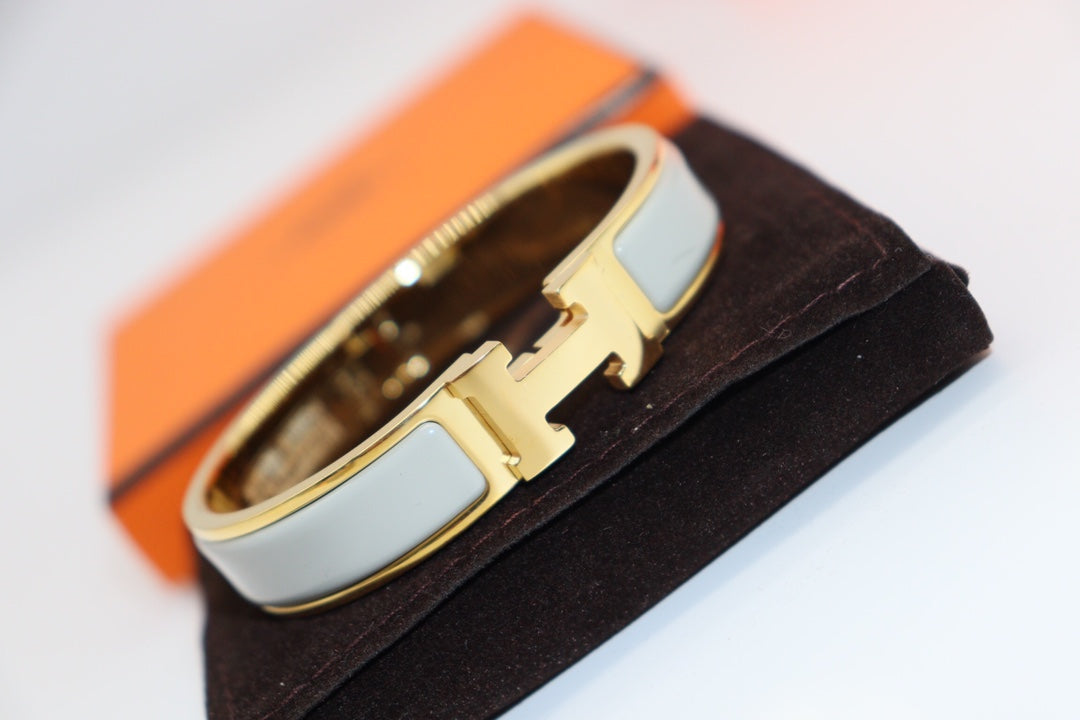 [Leaves]H LIGHT BLUE BRACELET