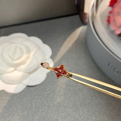 [Leaves]STAR 1 DIAMOND OPEN RING