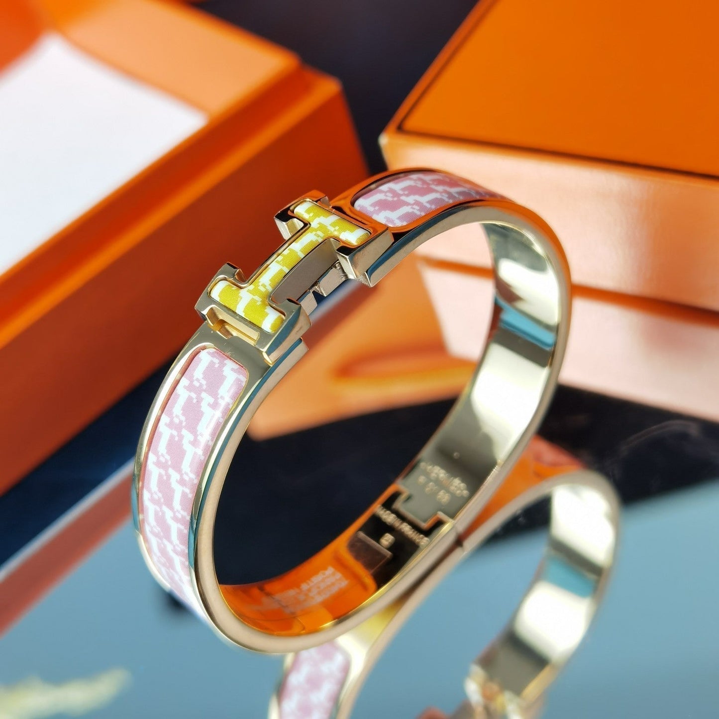 [Leaves]H HORSE BRACELET 12MM