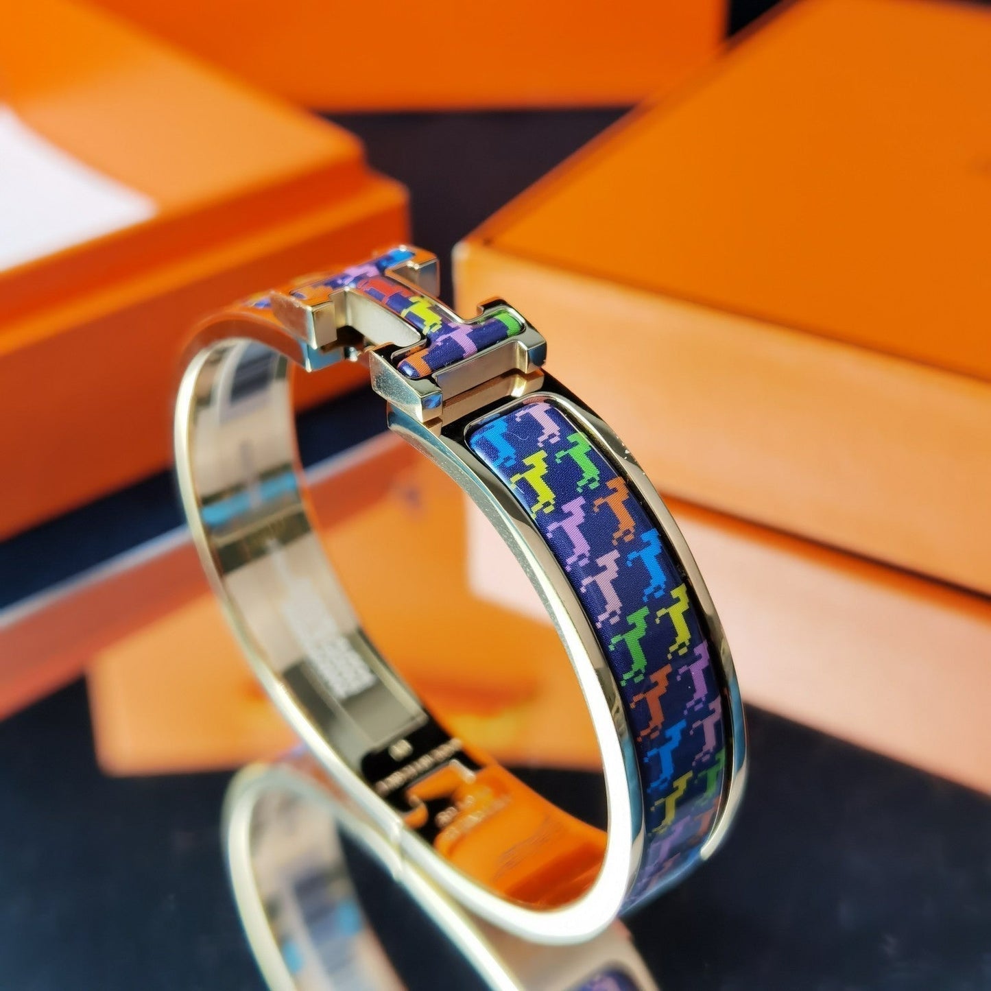 [Leaves]H HORSE BRACELET 12MM
