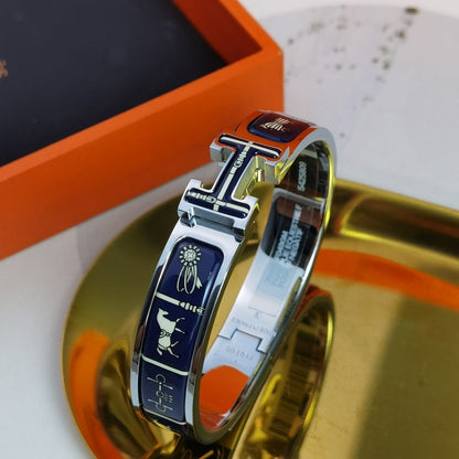 [Leaves]H COUVERTURES DARK BLUE BRACELET