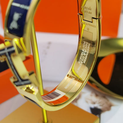 [Leaves]H COUVERTURES DARK BLUE BRACELET